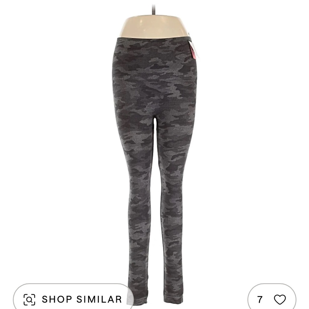 Black Seamless Camouflage Leggings Size M New with Tags